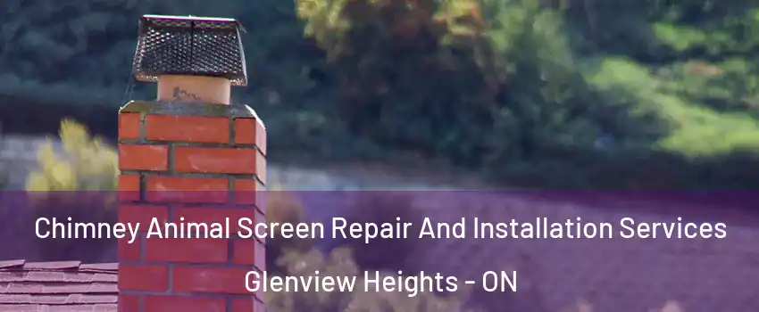  Chimney Animal Screen Repair And Installation Services Glenview Heights - ON