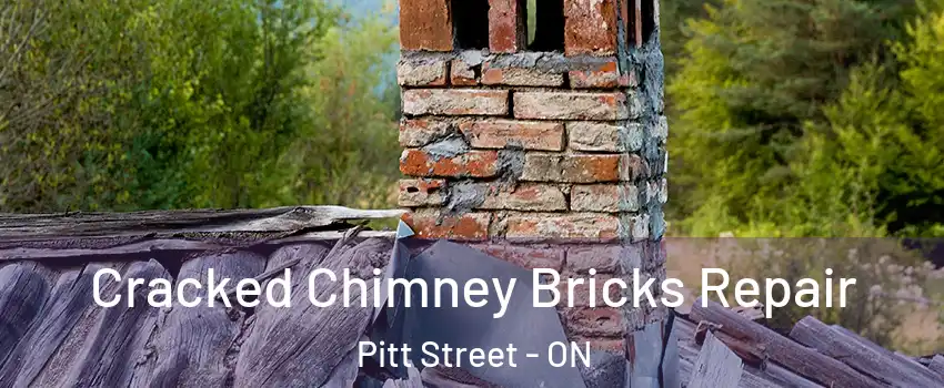  Cracked Chimney Bricks Repair Pitt Street - ON
