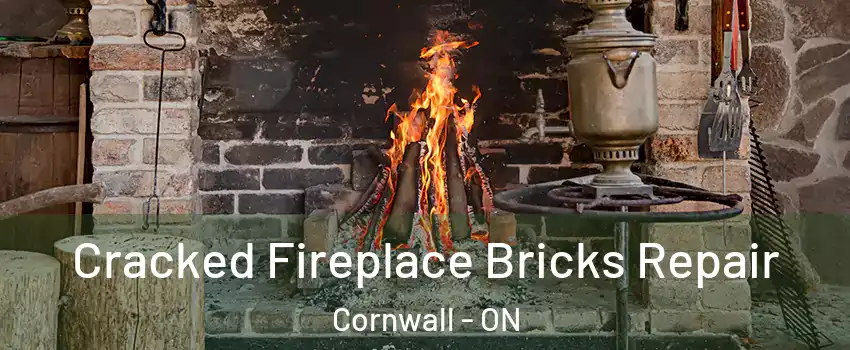  Cracked Fireplace Bricks Repair Cornwall - ON