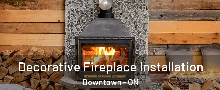  Decorative Fireplace Installation Downtown - ON