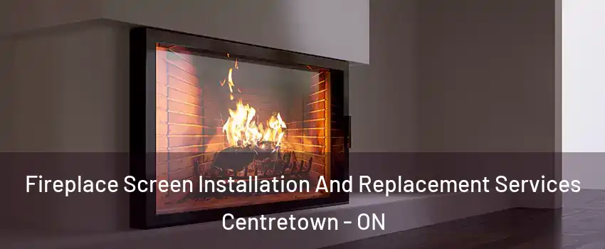 Fireplace Screen Installation And Replacement Services Centretown - ON