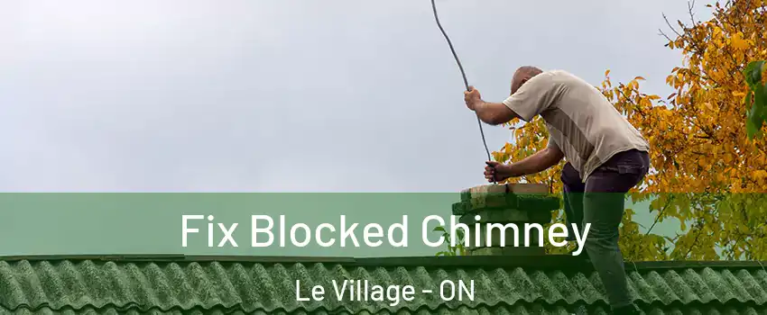  Fix Blocked Chimney Le Village - ON