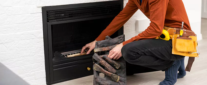 Metal Fireplace Installation in Riverdale, Ontario