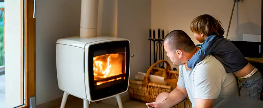 Morso Cast Iron Fireplace Insert Installation in Riverdale, ON
