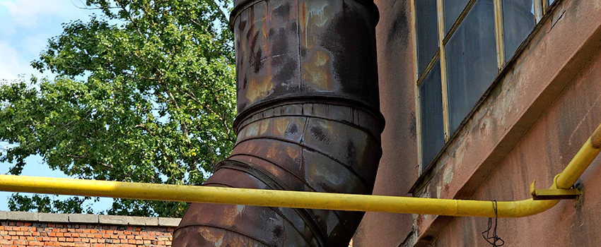 Lightning Protection Installation System for Industrial Chimneys in Riverdale, Ontario