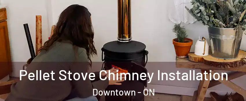  Pellet Stove Chimney Installation Downtown - ON